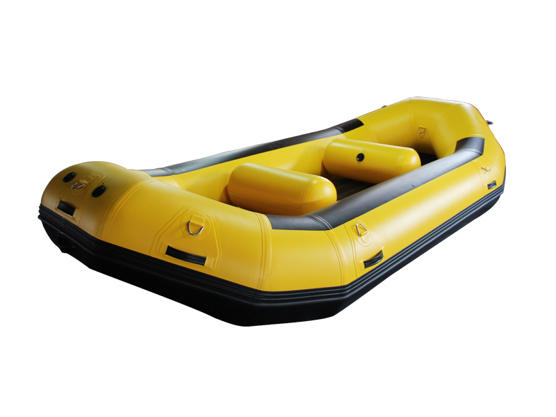 Outdoor Adventure Rafting - Bote inflable de PVC blanco de