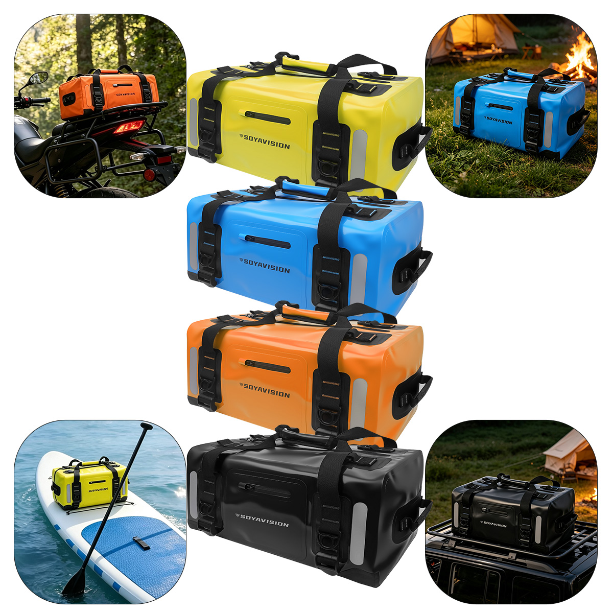 Bolsa Trasera Impermeable para - Outdoor Adventure Rafting reseña y precio