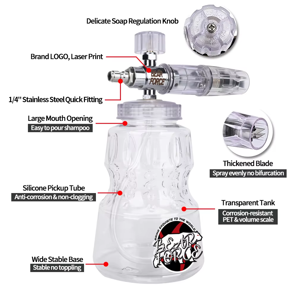 Lavadora a presión Cañón de es - Bear Spray Clip reseña y precio