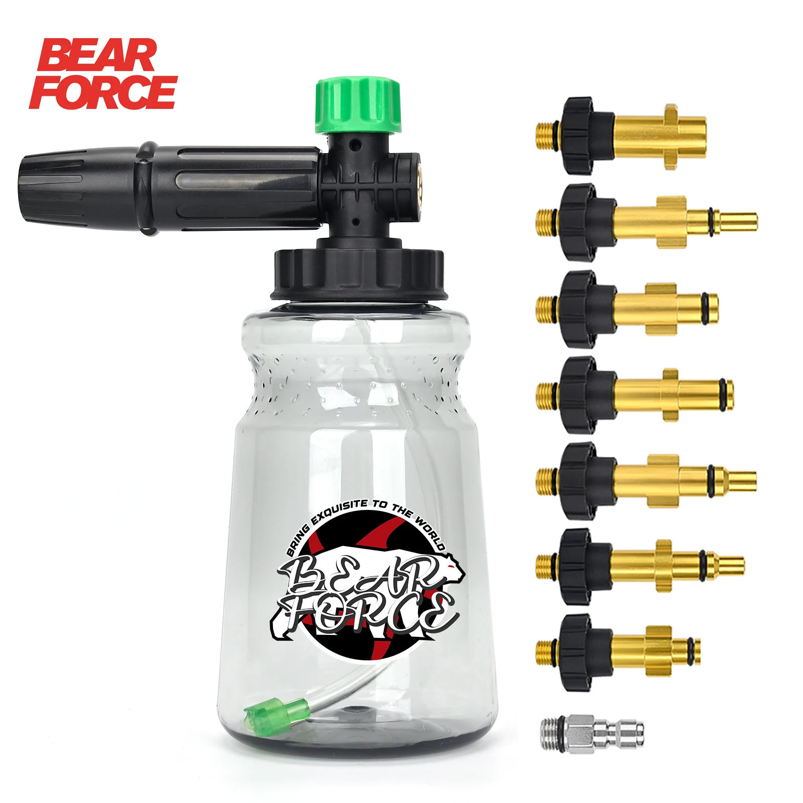 Lanza de espuma para lavadora  - Bear Spray Clip reseña y precio