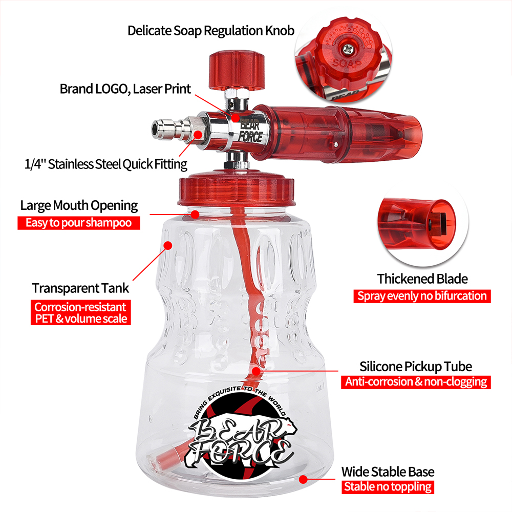 Lavadora a presión Cañón de es - Bear Spray Clip reseña y precio