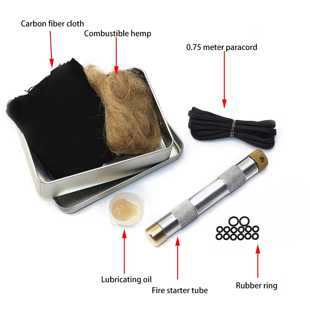 Arrancador de Fuego de Pistón  - Fire Piston Starter reseña y precio